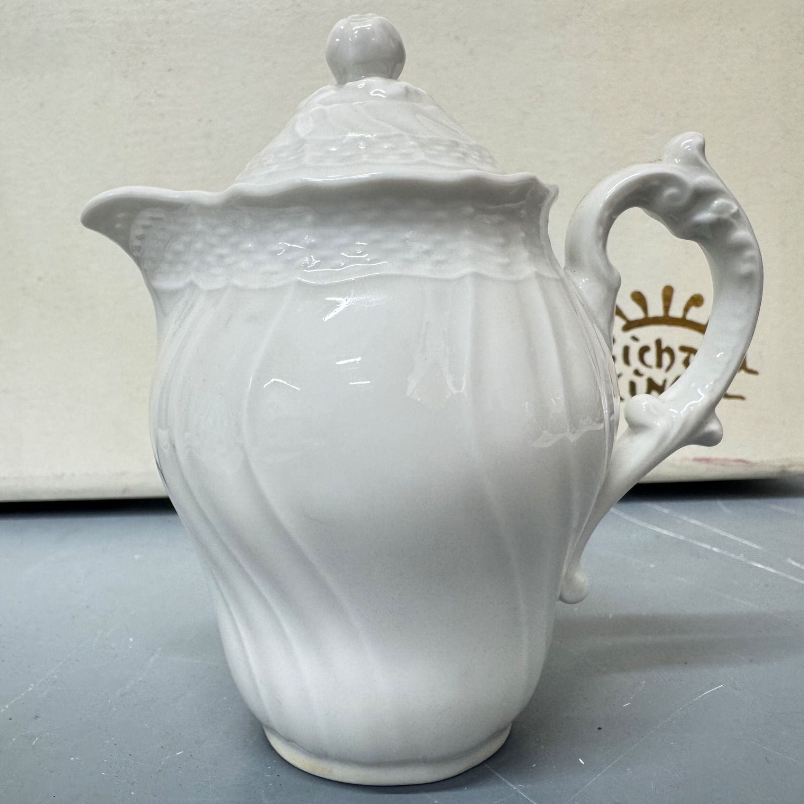 DA 37リチャードジノリ Richard Ginori ベッキオホワイト ティーカップ ソーサー ティーポット プレート