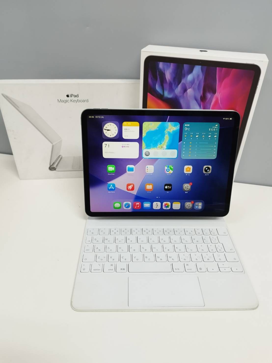 Wi-Fiモデル iPad Pro 第2世代 11インチ |A 2228|256 GB MXDC 2 J|A MagicKeyboardつき