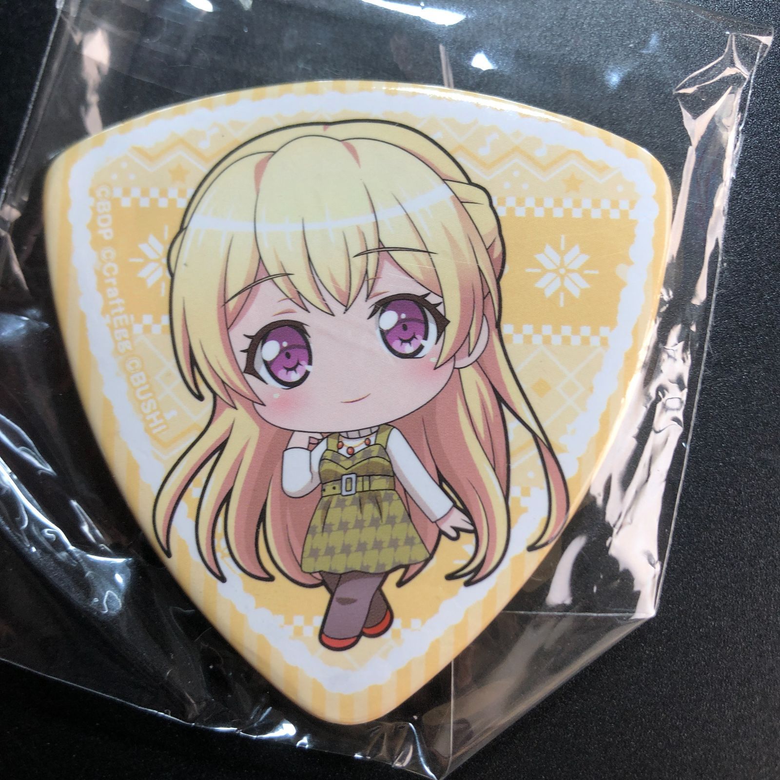 バンドリ BanG Dream! ガールズバンドパーティ 白鷺千聖 ピック型缶