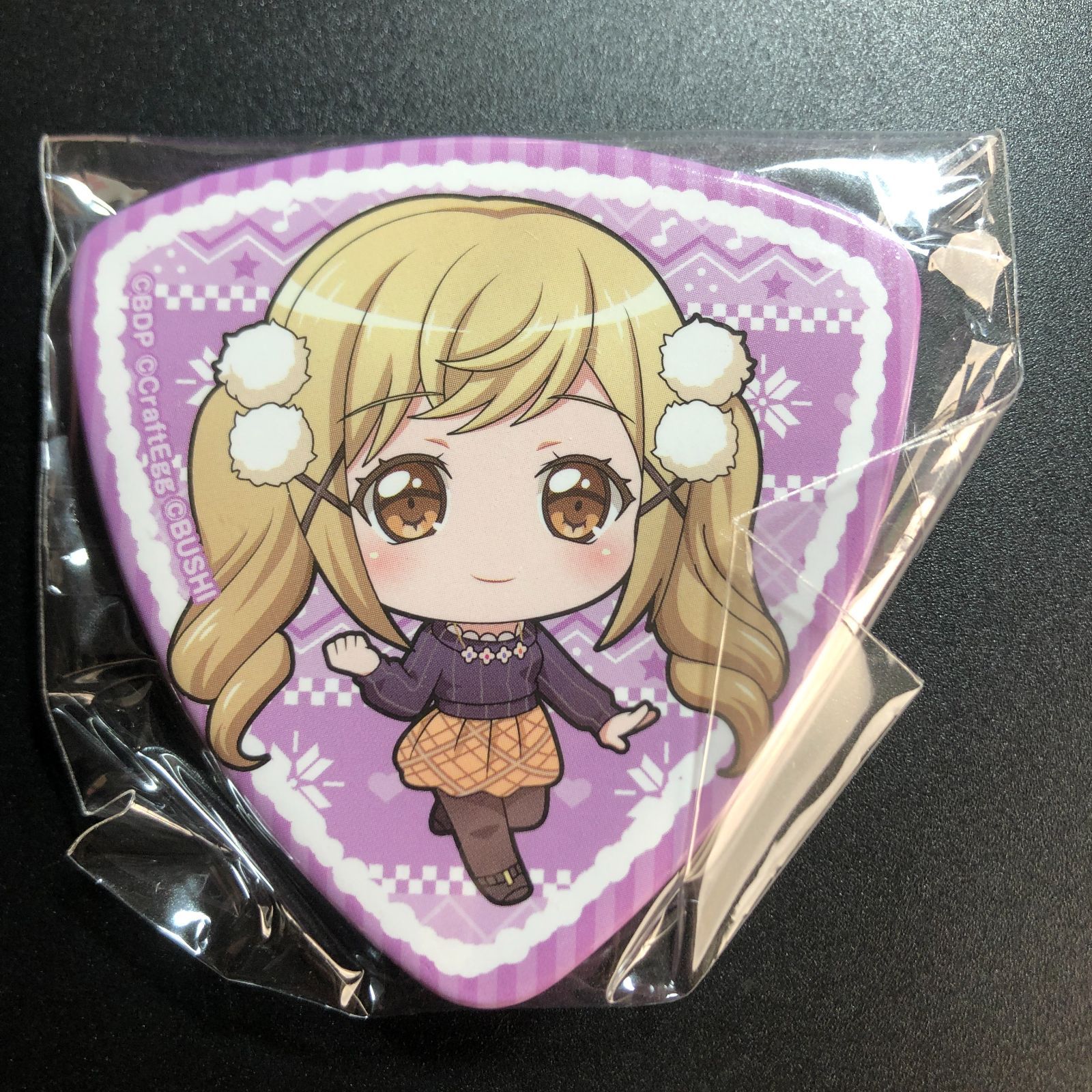 バンドリ 市ヶ谷有咲 星型缶バッジ BanG Dream! ガールズバンド