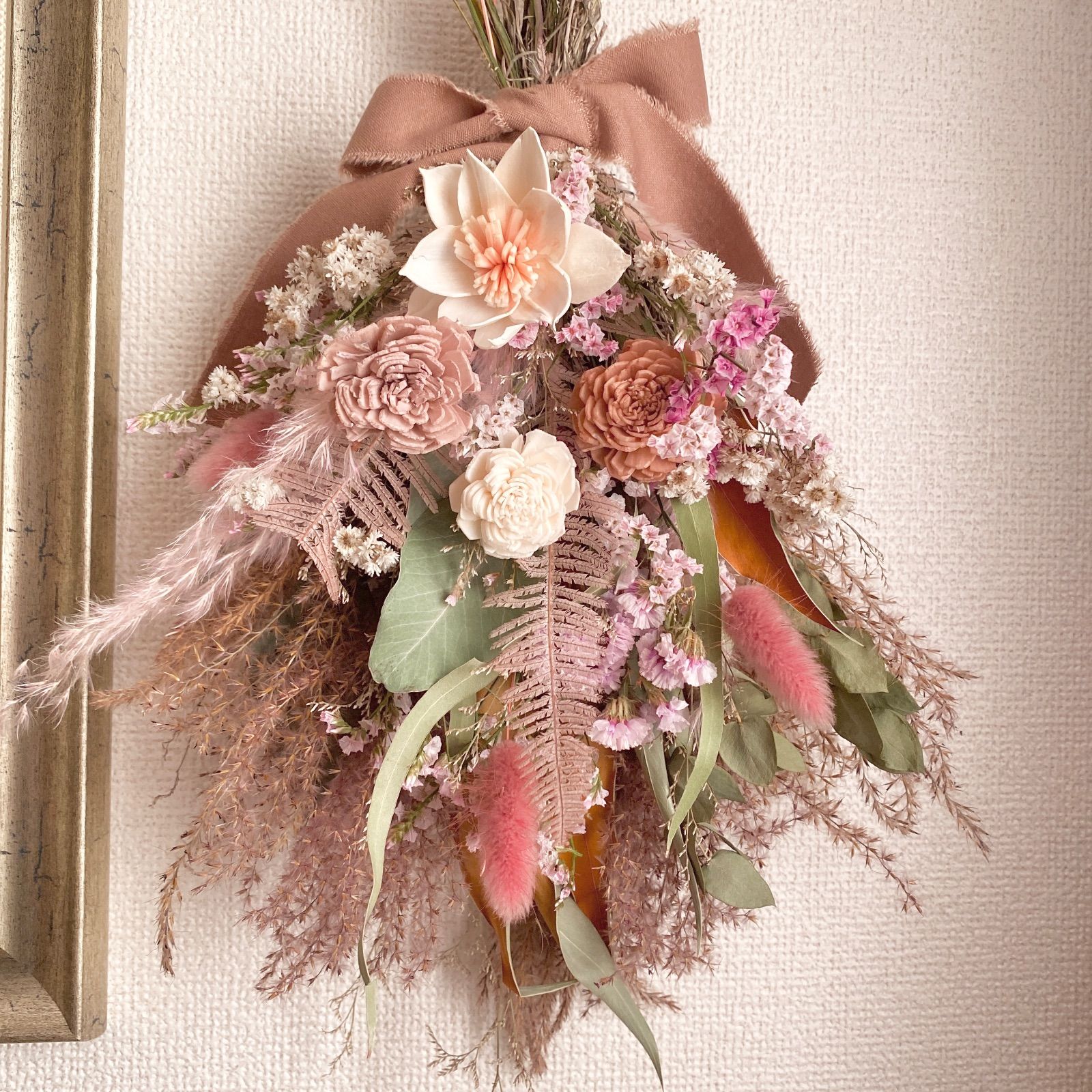 ドライフラワースワッグ2163 - メルカリ