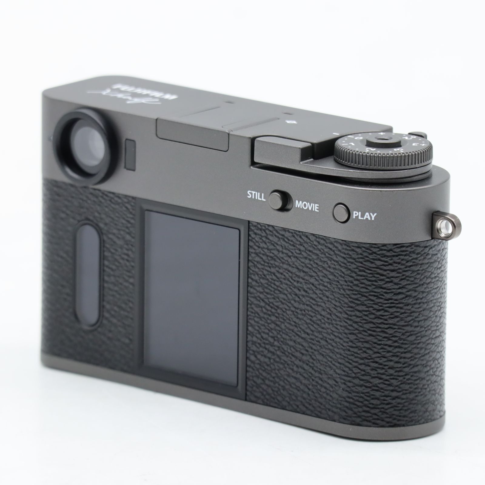 チャコールシルバー｜コンパクトデジタルカメラ フジフイルム｜軽量ボディ