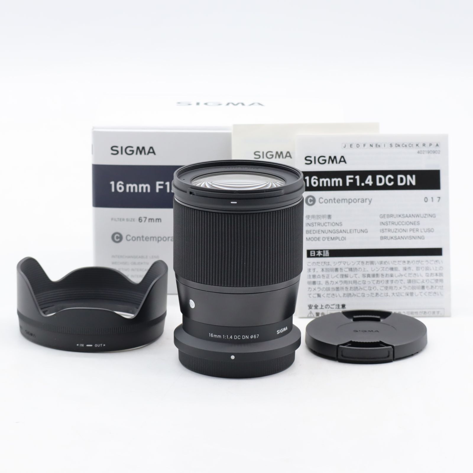 SIGMA Contemporary 16 mm F 1.4 DC DN ニコンZ用｜APS-C対応 広角単焦点レンズ｜大口径F 高解像 風景 Vlog撮影向け シグマ