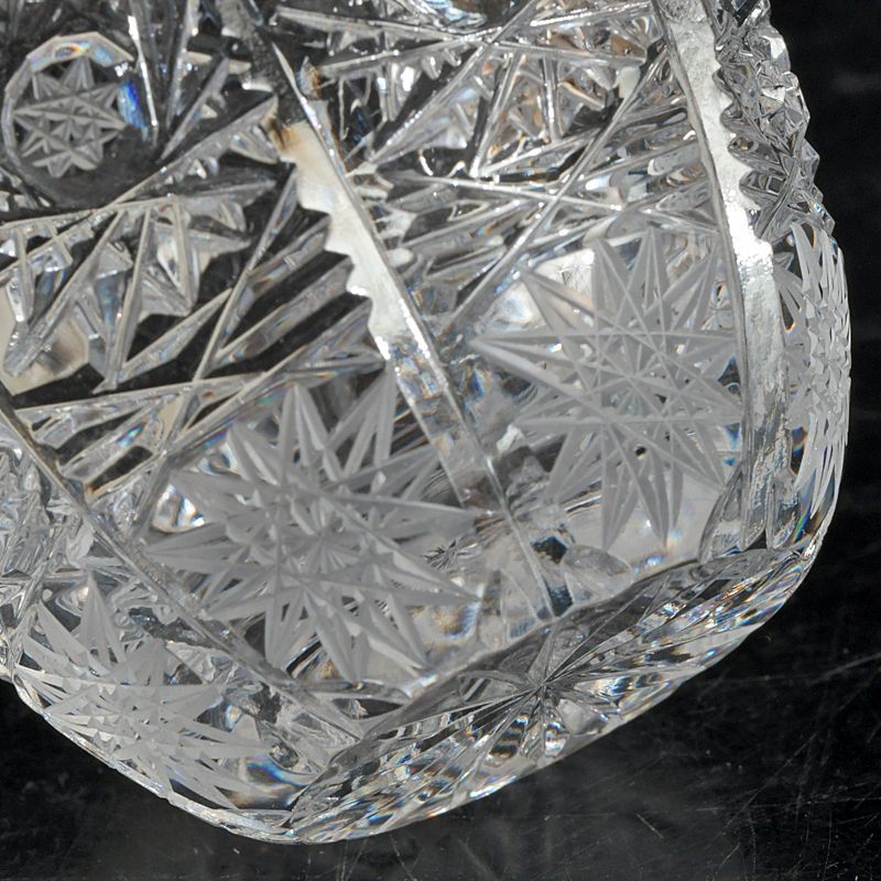 BOHEMIA ボヘミアクリスタルグラス 酒盃 煎茶器 5客 箱付 C S543