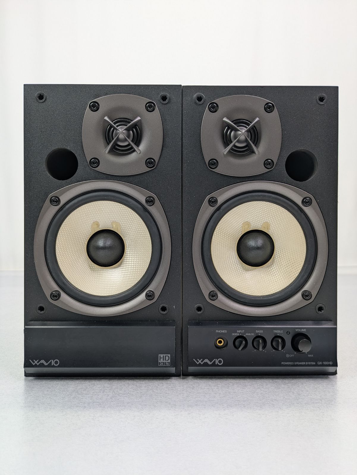 動作良好】ONKYO・オンキヨー・GX-100HD・パワードスピーカー・PC