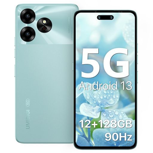 スマホ本体SIMフリー6.57インチ90 Hz 12 GB 拡張Android 13スマートフォン8コア2.2 GHzCPUDimensity 6100 50 MPカメラType-C充電