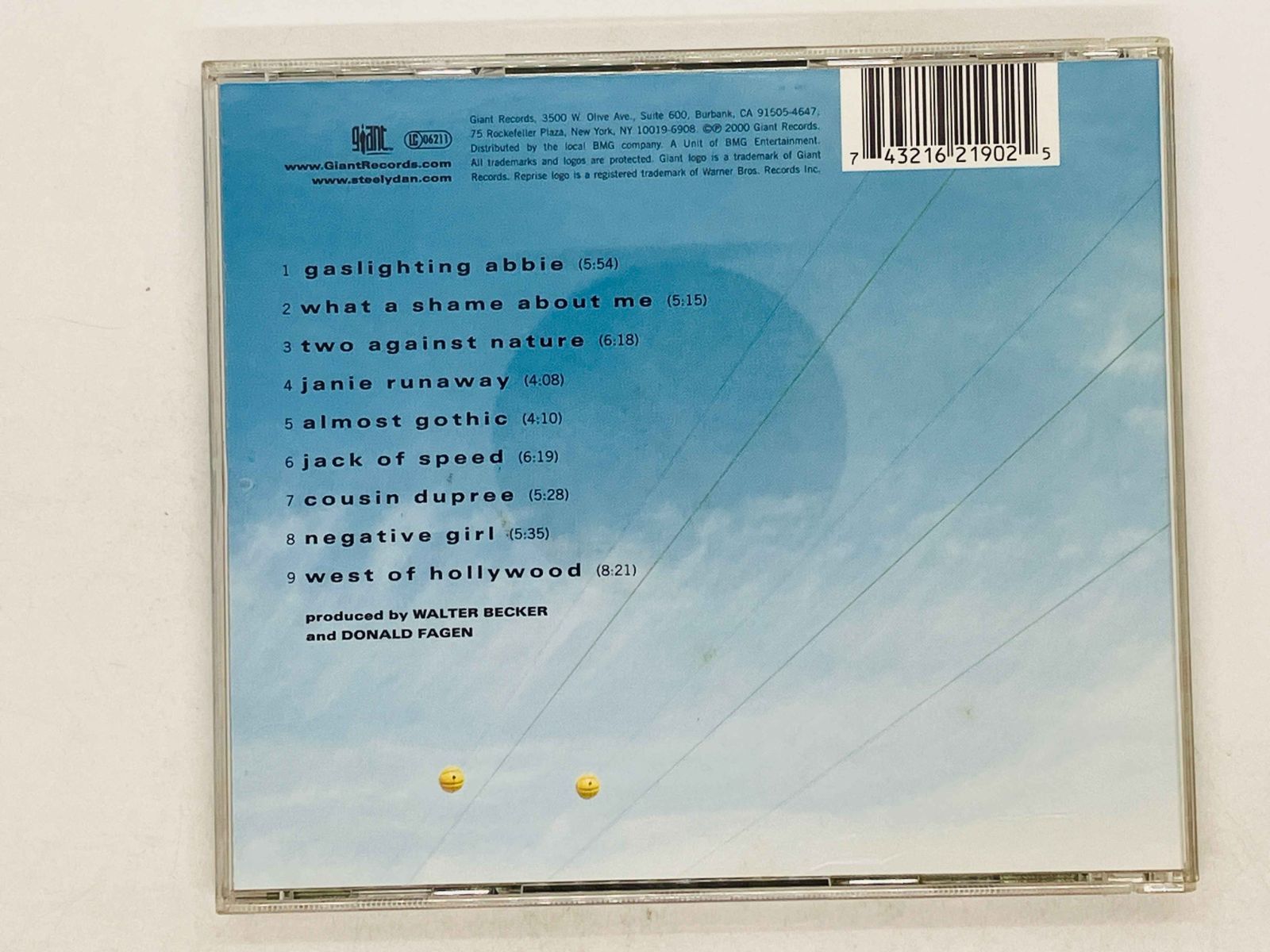 CD スティーリー・ダン / トゥ・アゲインスト・ネイチャー / Two