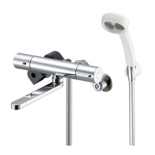 SANEI サンエイ サーモシャワー混合栓IENIシリーズイエニ約40%節水シャワー付浴室水栓レイニー付シンプル節約寒冷地用SK 180 CK