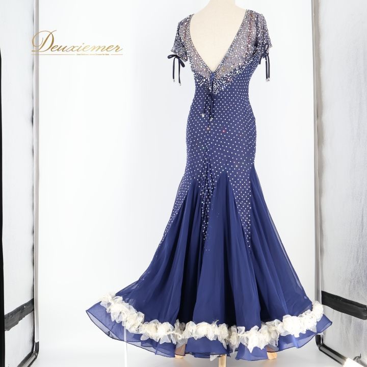 社交ダンス 衣装 タカダンス TAKADANCE スタンダードドレス ワンピース