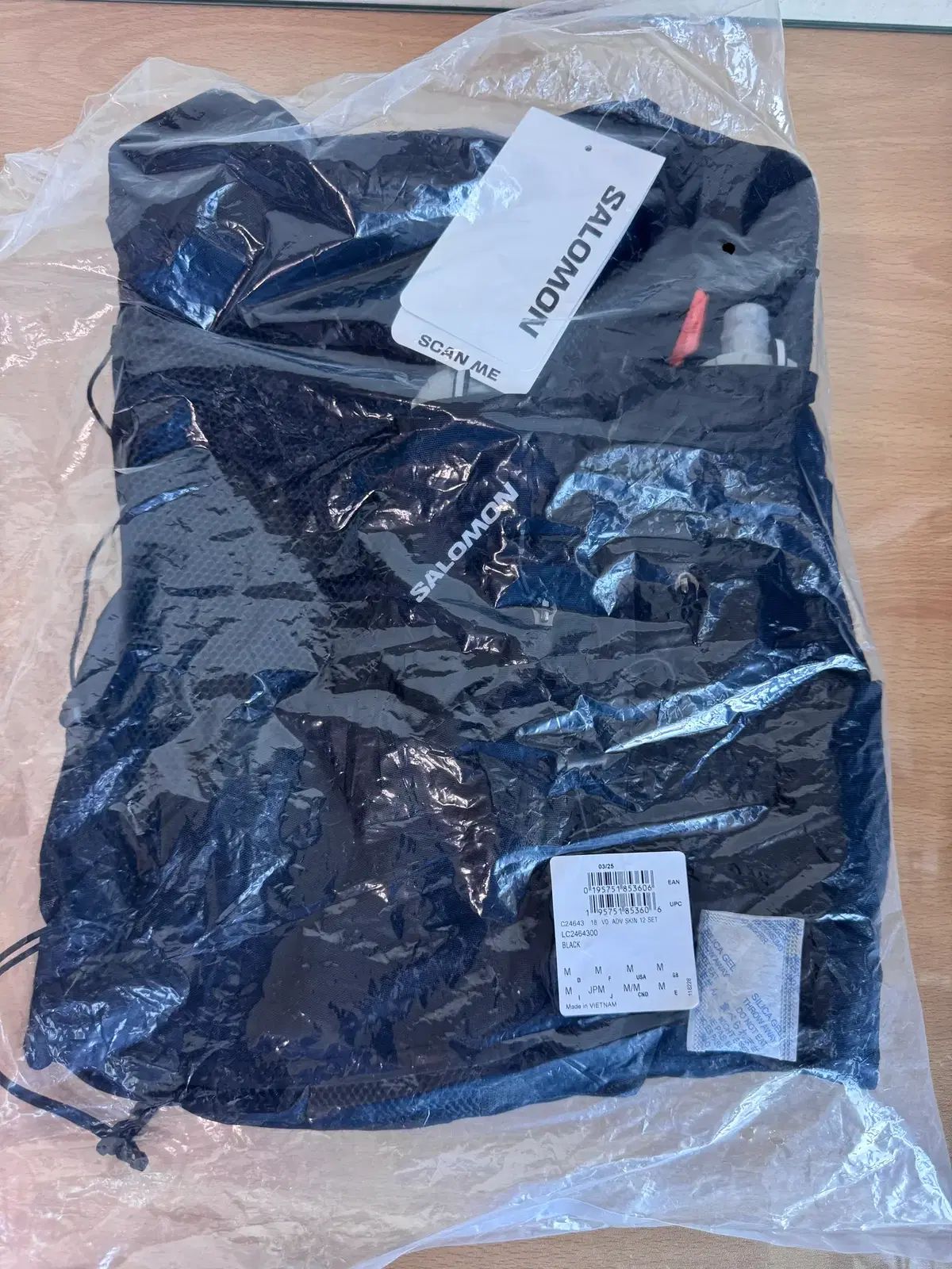 SALOMON サロモン アドバンススキン ブラック 12 Mサイズ ランニングベスト PLUS 含む