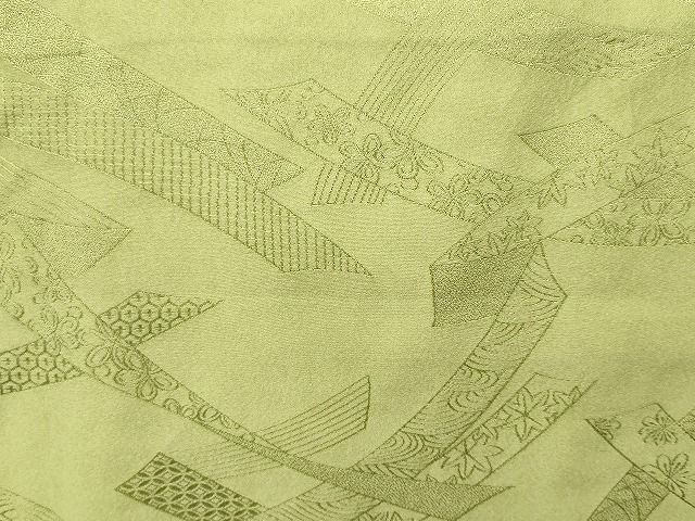 平和屋本店□色無地 まとめて 3点 花柄 七宝 地紋 など 着用可能多数