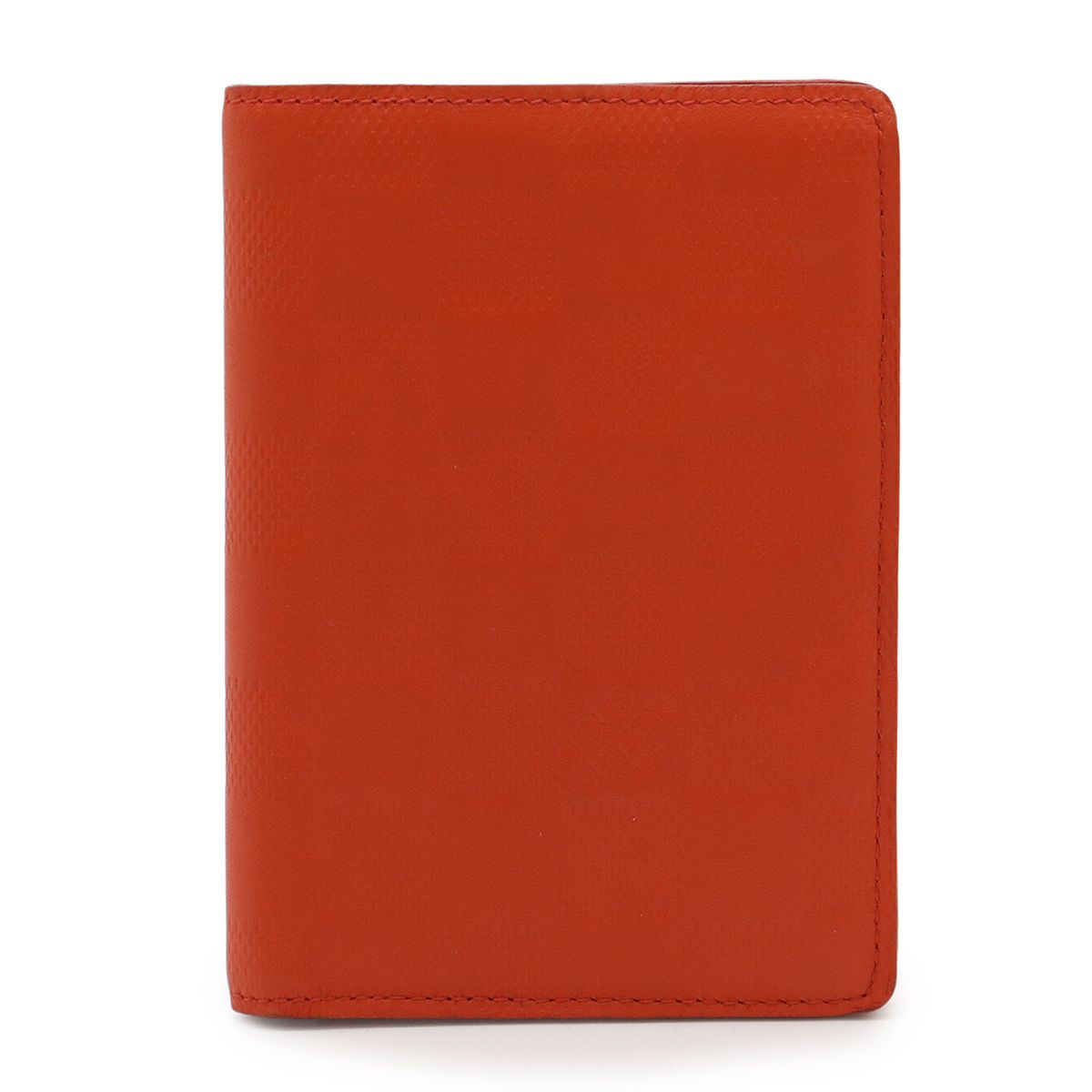 LOUIS VUITTON ルイ ヴィトン ダミエアンフィニ ポルトフォイユ ジェイムス 2つ折札入れ 二つ折り カードケース フュージョン オレンジ N 63008