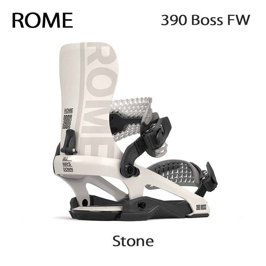 ROME スノーボード ローム ビンディング バインディング 390 Boss FW