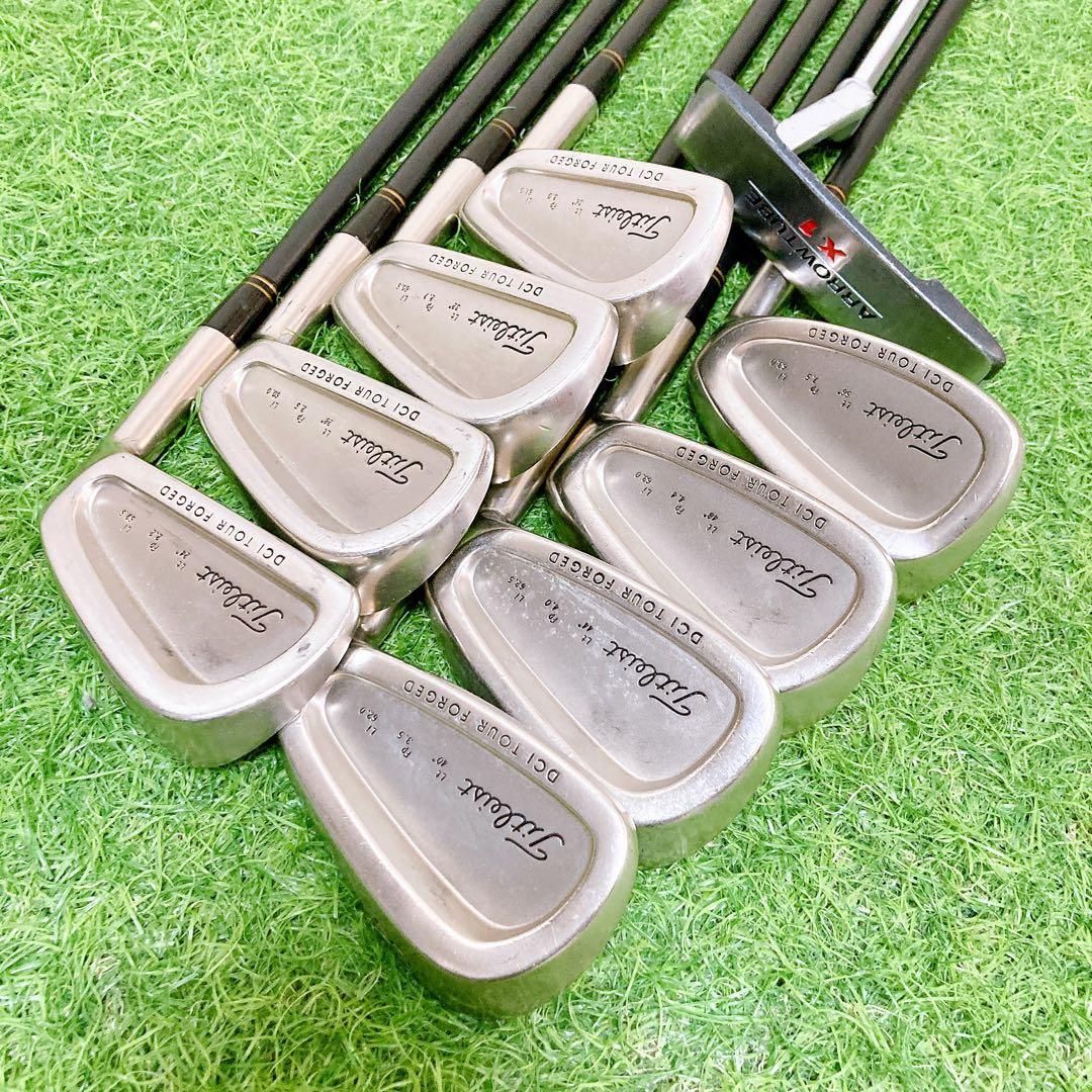 H5.タイトリスト 初心者オススメ ゴルフクラブ メンズセット 右利き 12