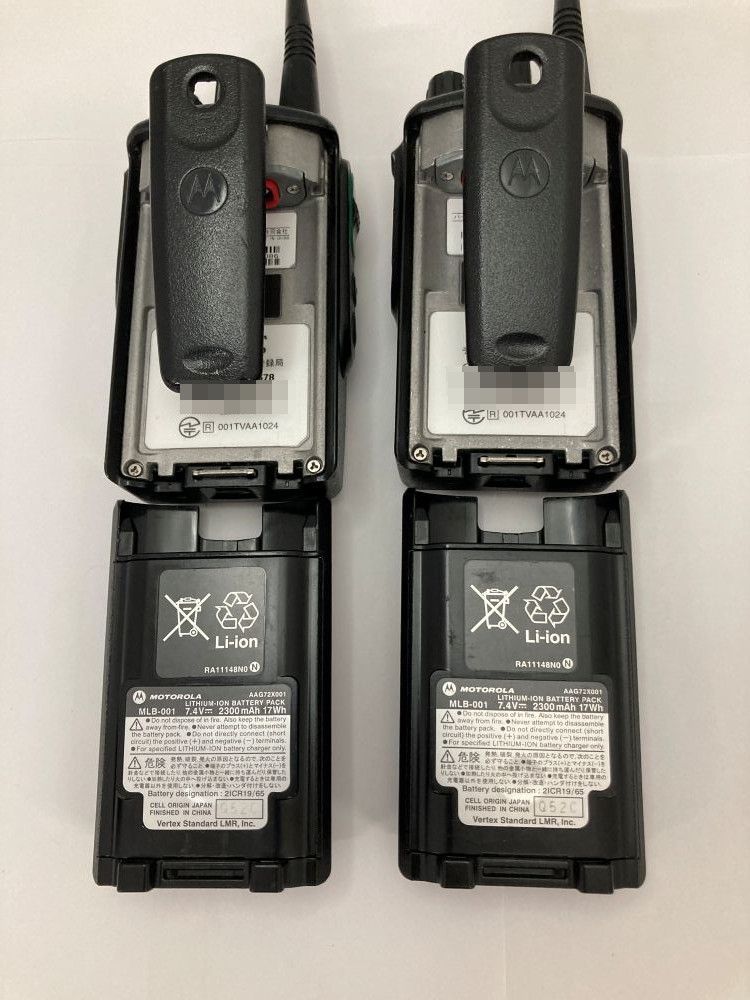 □中古□送料無料□2台セット□モトローラ GDR4800 デジタル簡易無線