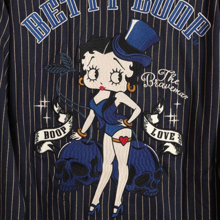 The BRAVE-MAN ベティブープ ロンT BBB-2446 ブレイブマン BETTY BOOP