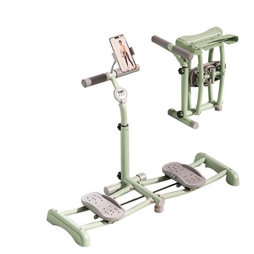 レッグスライダー脚トレーニング ダイエット器具スキーマシン折りたたみ式スキーシミュレーター内もも筋トレーニング器具携帯電話エンターテイメントスタンド付き3段階の高さ調整…