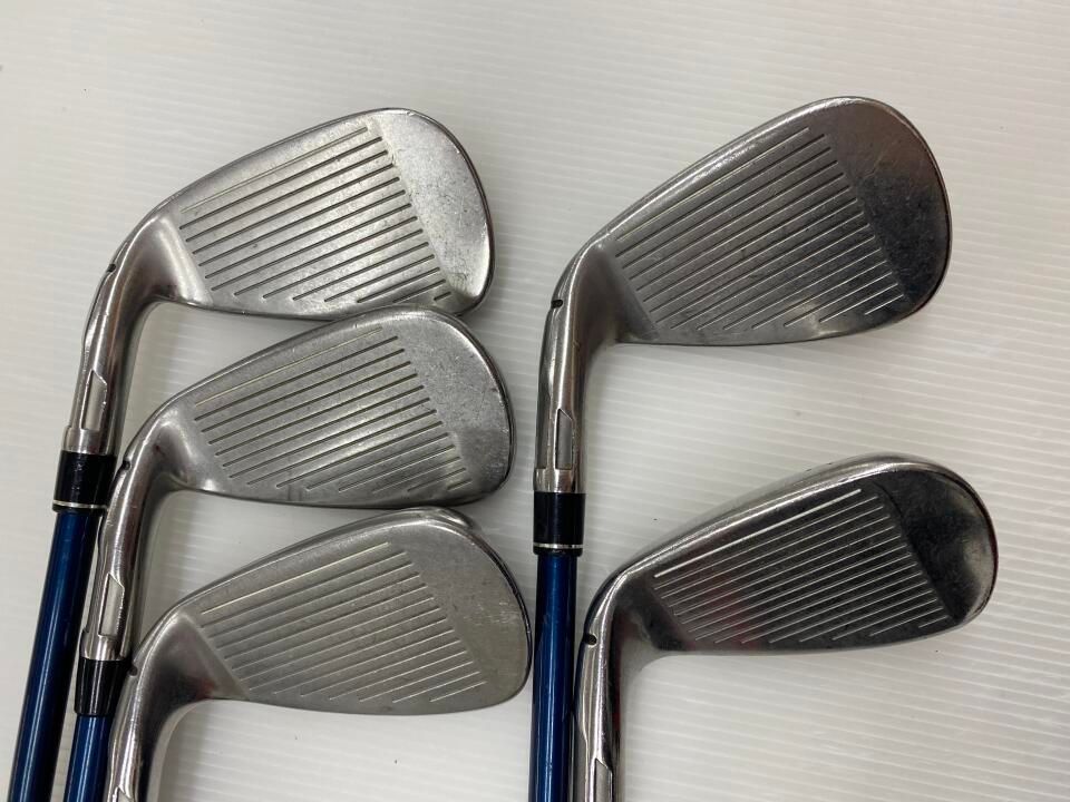 テーラーメイド 訳あり SIM 2 MAX TENSEI BLUE TM 60 Sフレックス アイアンセット