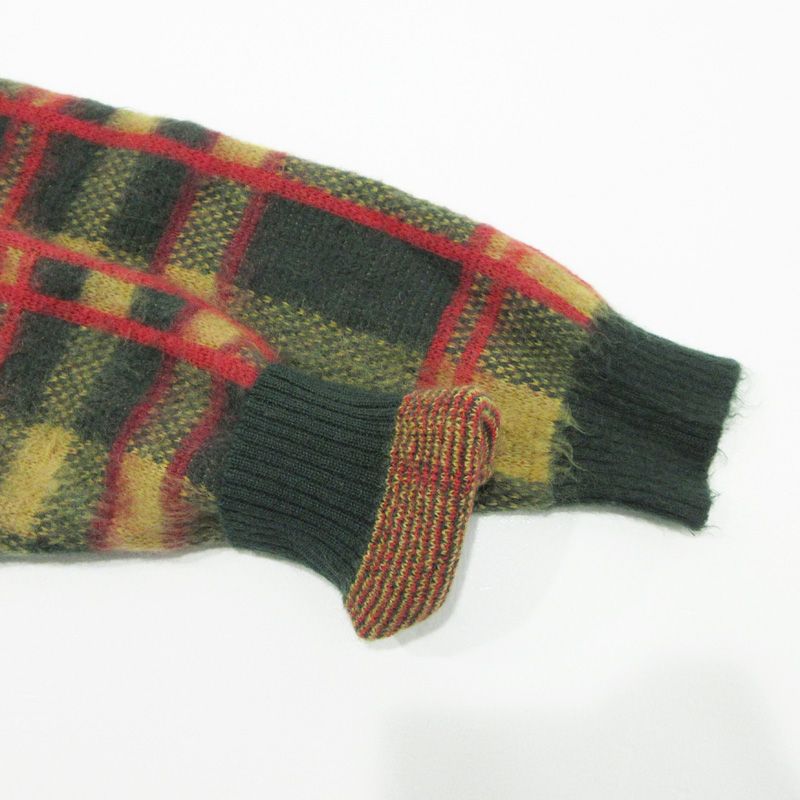 三重本店】 中古 Needles | ニードルス Tartan Mohair cardigan