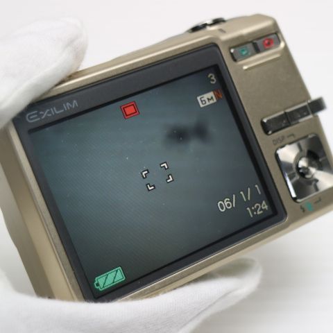 中古 EX-Z600 ゴールド 即日発送 CASIO EXILIM デジカメ 本体 土日祝