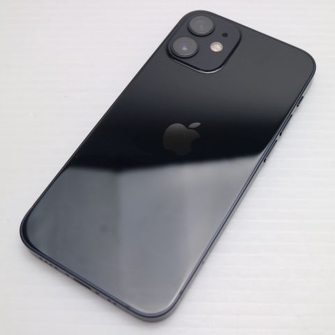 超美品 SIMフリー iPhone12 mini 256GB ブラック 即日発送 スマホ 白