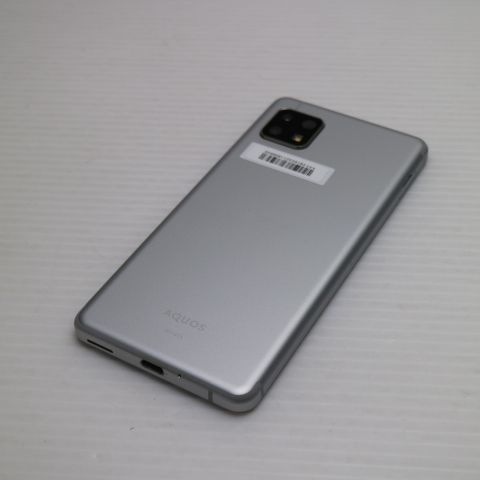SH-41 A AQUOS sense 4 シルバー スマホ 白ロム SHARP 08000