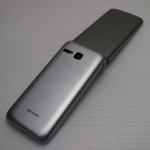 良品中古 903KC Y!mobile DIGNO ケータイ3 シルバー 白ロム 中古 土日