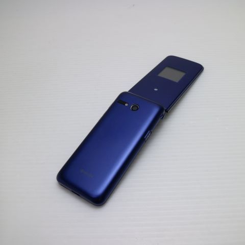 超美品 かんたんケータイ ライト KYF43 ロイヤルブルー 本体 即日発送