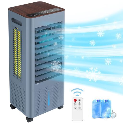 2025最新進化】冷風機冷風扇冷風扇風機【3方向で吸水し冷感アップ