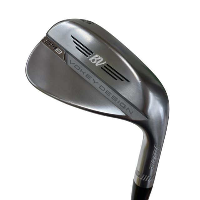 中古】 タイトリスト VOKEY SPIN MILLED SM8 ツアークロム 46°/10°F