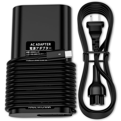 65WDell互換品ACアダプタークロームブック充電器急速ACアダプタType