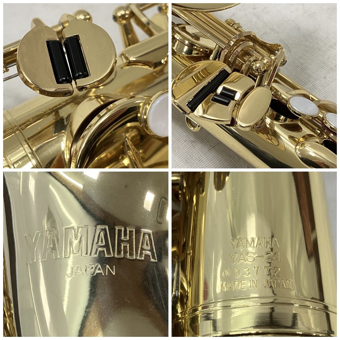 YAMAHA YAS-24 アルトサックス ヤマハ ケース付き 楽器 中古 良好