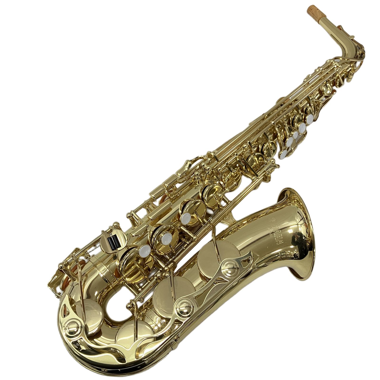 美品 YAMAHA アルトサックス　YAS-24　ストラップ ハードケース付き YAMAHA YAS-24 アルトサックス ヤマハ ケース付き 楽器 中古 良好