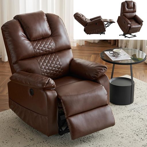 オーエスジェイ OSJ リクライニングソファー1人掛け電動リクライニングソファー介護高齢者3 WAY