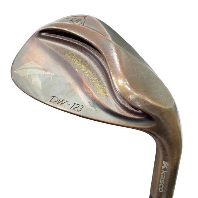 キャスコ Dolphin Wedge DW-123 Copper 58° ウェッジ WG Dynamic G フレックスS メンズ 男性用 右利き 右用 Cランク ゴルフクラブ
