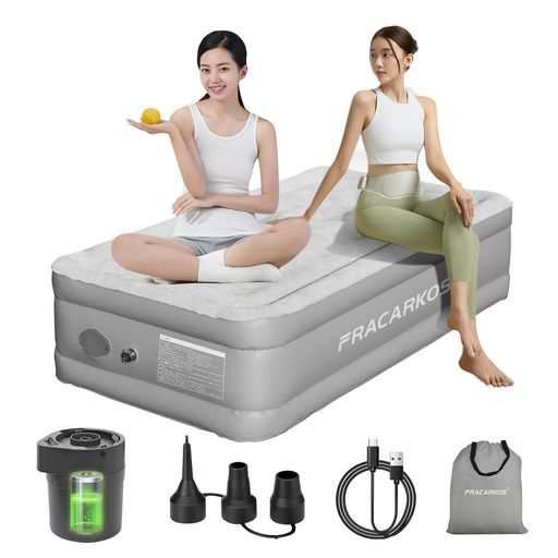 エアーベッドエアマットレスエアーマットUSB充電式ポンプ付き予備ベッド多用途コンパクト収納便利折り畳みベッドキャンプアウトドア来客引越し防災グッズ191 x 99 45 cm補修シール収納バッ…