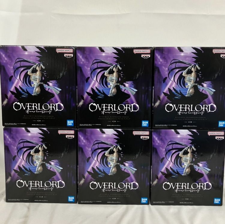 未開封 オーバーロード BPEV アルベド フィギュア 6個セット SF1135