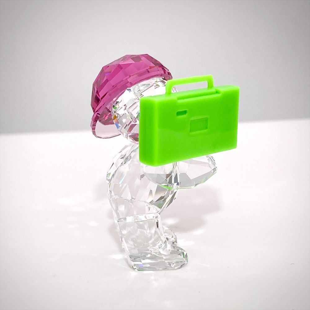  スワロフスキー SWAROVSKI クリスベア ‘90s Party オブジェ 置物 5619215 クリア 木製小物 置物 インテリア小物