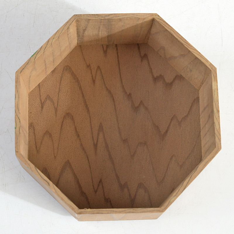 茶道具 越前塗 中出松峰造 神代杉 蛍文 八角茶器 共箱 V S550 - メルカリ