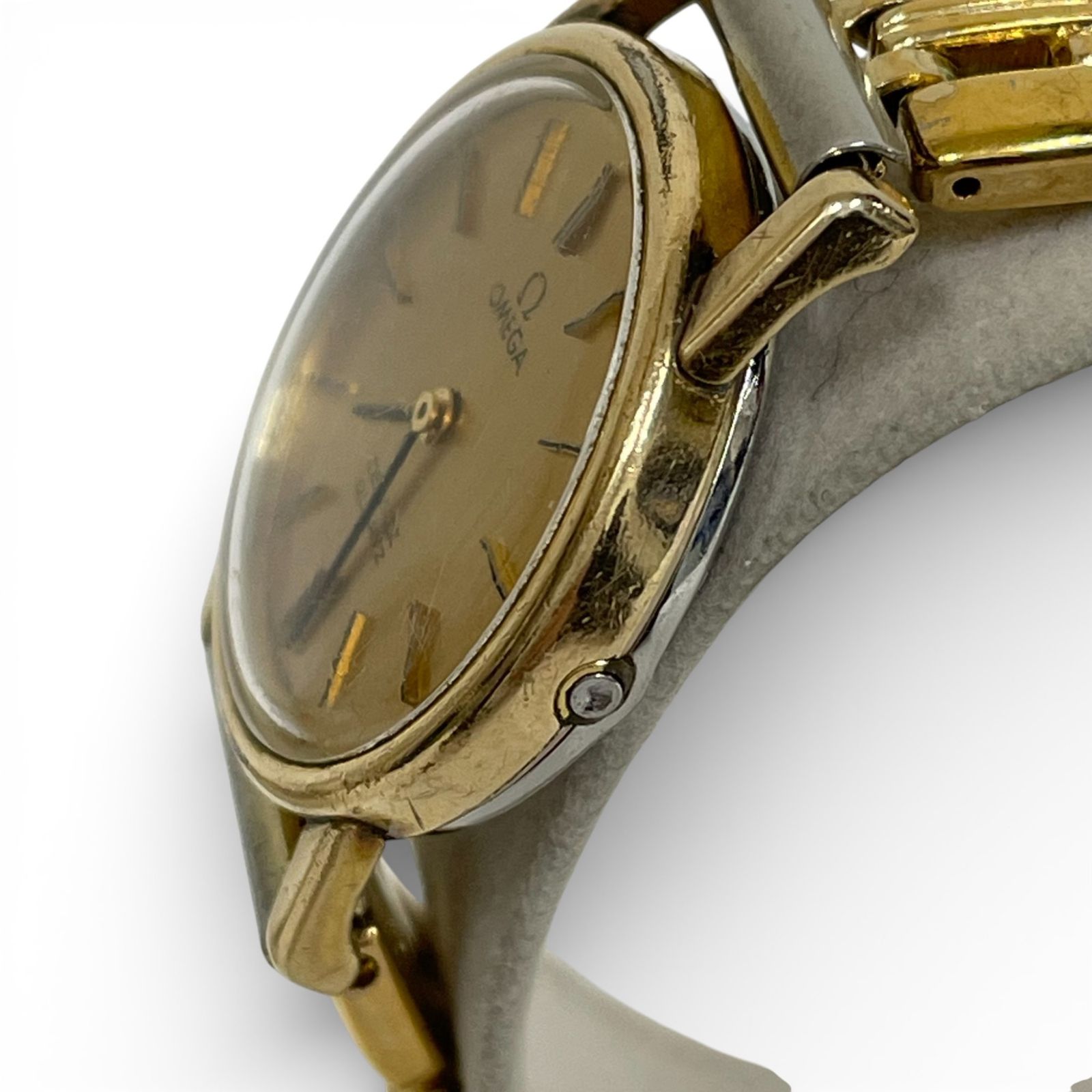 OMEGA オメガ 腕時計 クォーツ デ・ヴィル 不動品 - メルカリ