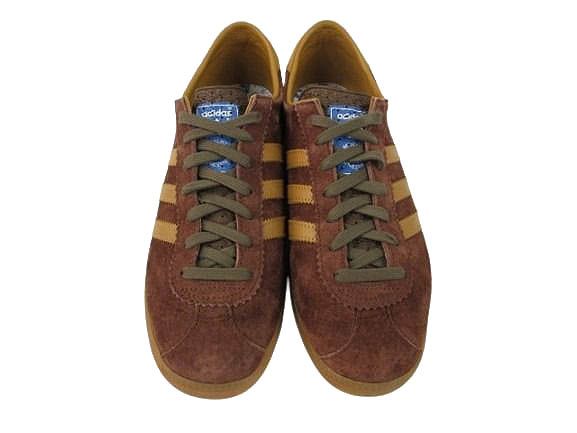 アディダス adidas DUST RUST スニーカー EF 5791 ヌバック レザー ブラウン 27