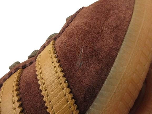  アディダス adidas DUST RUST スニーカー EF 5791 ヌバック レザー ブラウン 27 スニーカー 靴