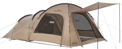コールマン Coleman テントキャンプルーミーフロント2ルーム グレージュ アウトドアファミリー定員2~3人用2 ROOMタープシェルター