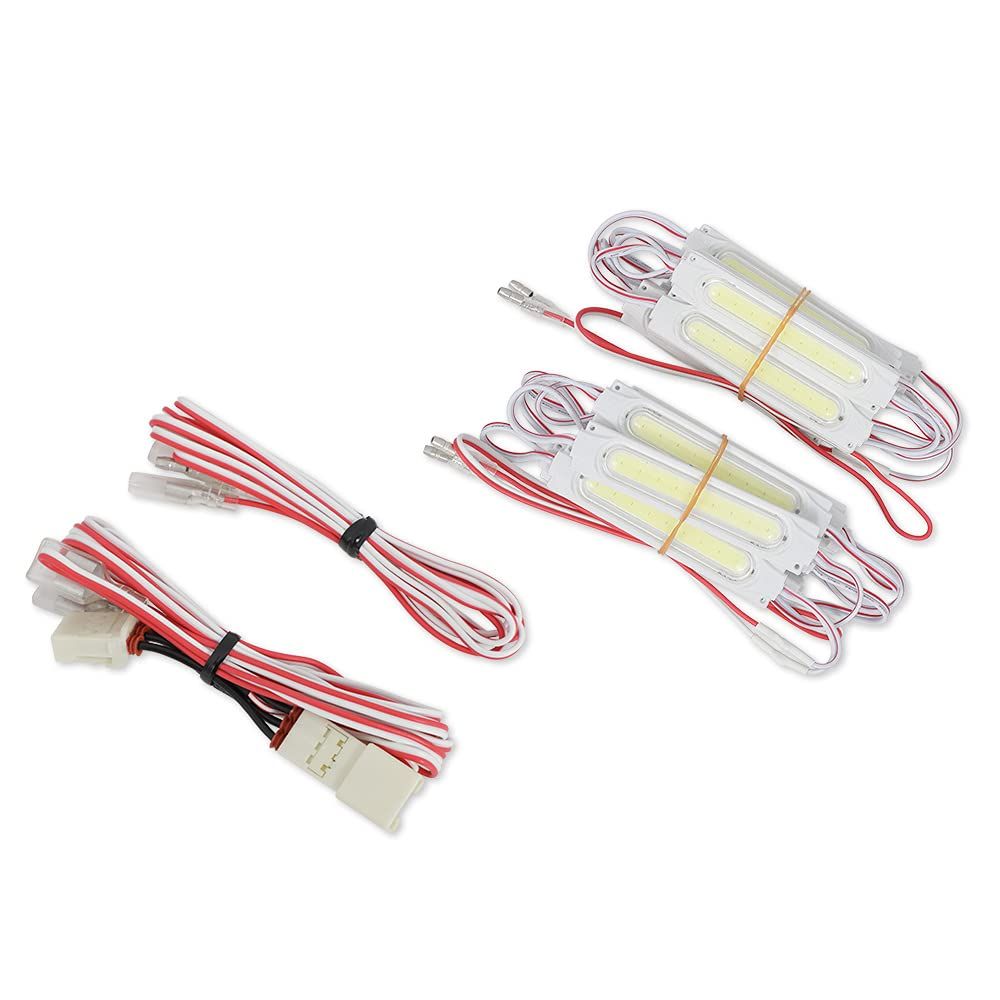 YOURS ユアーズ . 80系 ノア ヴォクシー エスクァイア 後期 ウェルカムランプ LED 10連 ホワイト 設計 簡単取付 80 NOAH VOXY ESQUIRE トヨタ TOYOTA y 212-014 5 -1 S