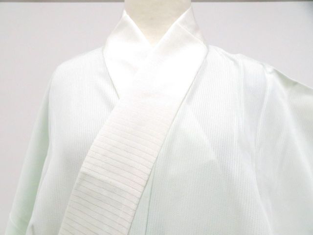 京松 長襦袢 夏物 夏 正絹 着物 身丈約128 cm 裄丈約67 kyo 7 z 12-1563