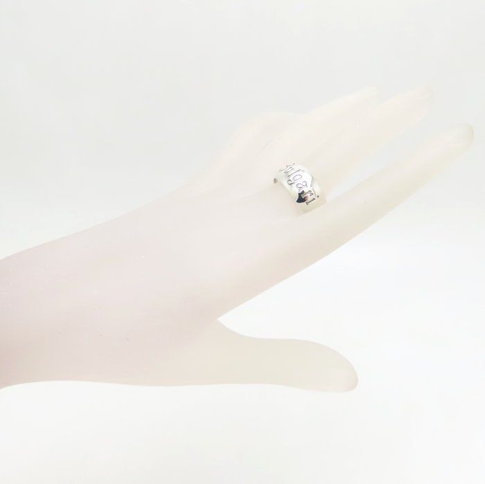 BVLGARI ブルガリ セーブザチルドレン リング 指輪 58 18.5号 シルバー925 メンズ|294770 BJ