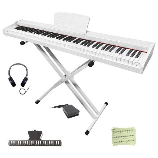 木製電子ピアノスタンドセット】Longeyeロンアイ電子ピアノ88鍵盤MOLD2