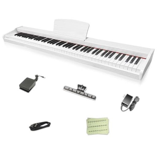 木製電子ピアノ】Longeyeロンアイ電子ピアノ88鍵盤MOLD2日本語表記二つ