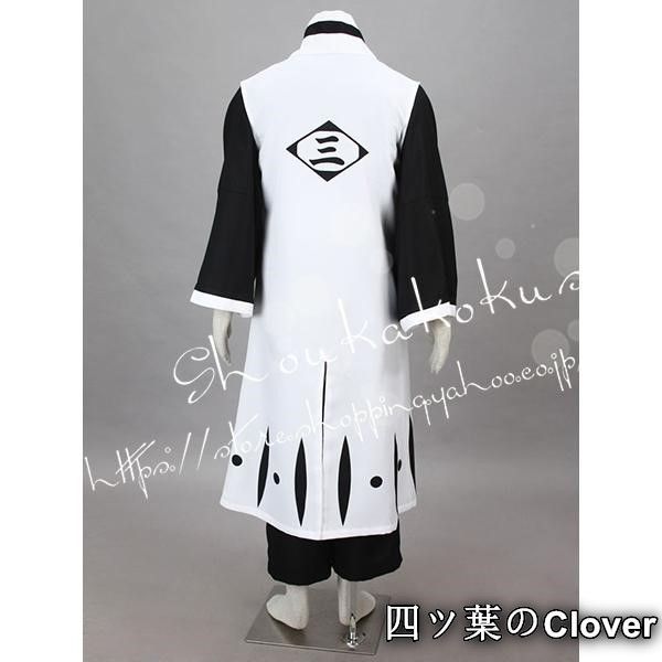 BLEACH（ブリーチ） 　三番隊 隊長服　風　 コスチューム  コスプレ衣装  完全オーダメイドも対応可能 美品・未使用新品】子供 大人ブリーチ BLEACH 風 三番隊隊長 市丸ギン