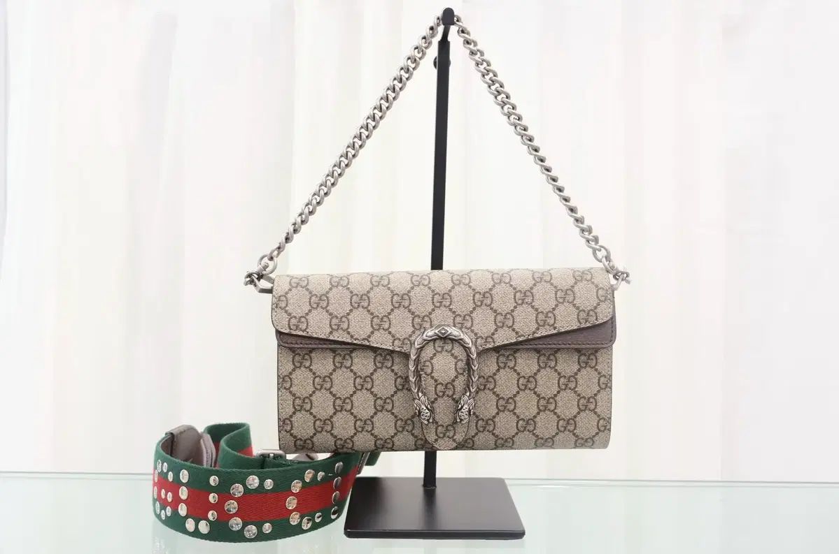 グッチディオニソス スモール チェーン 3本線 ストラップ ショルダーバッグ 731782